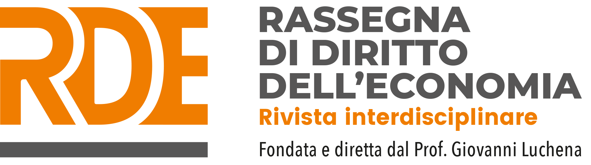 Logo Rassegna diritto dell'economia