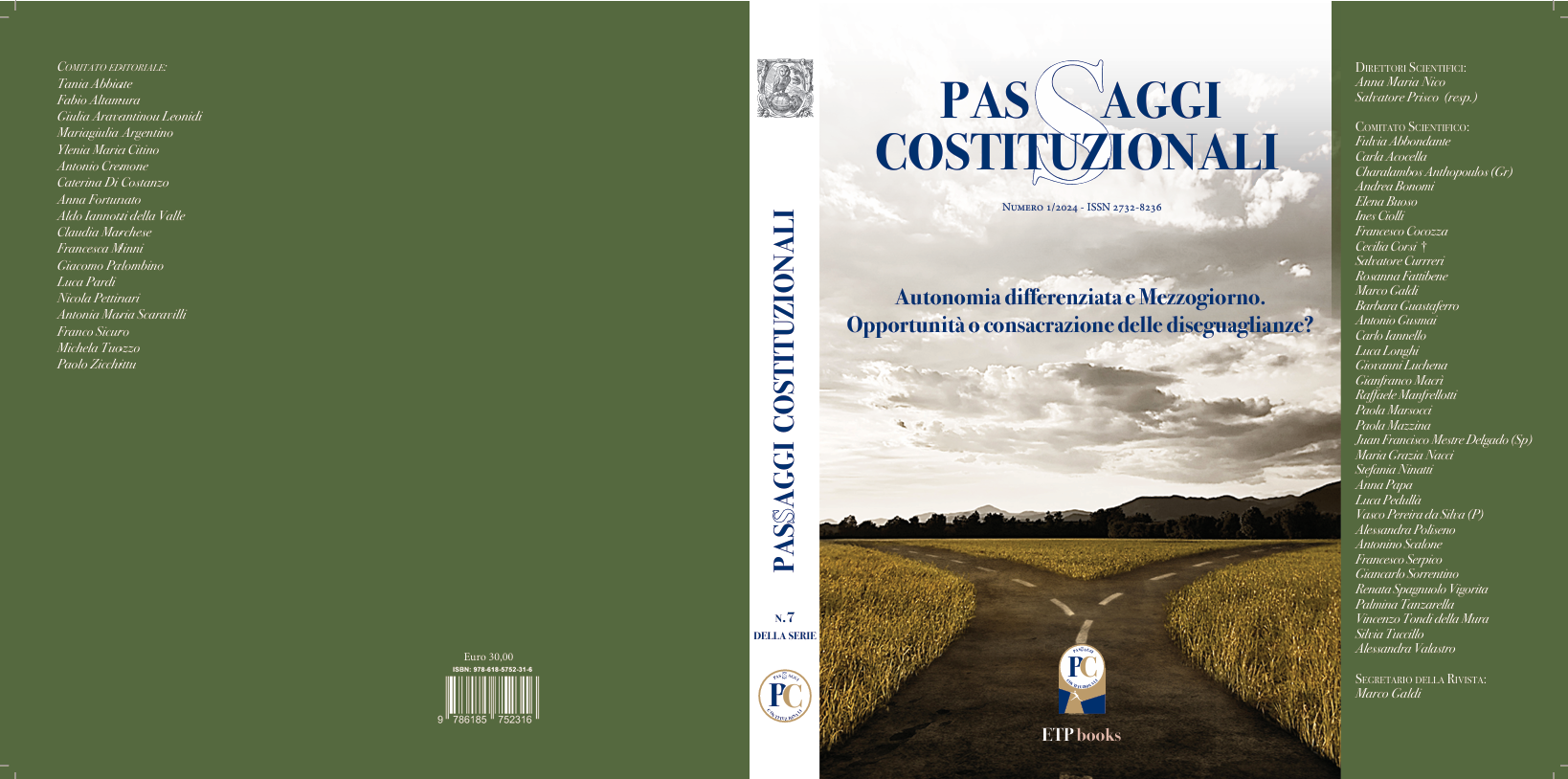 Passaggi Costituzionali 1-2024